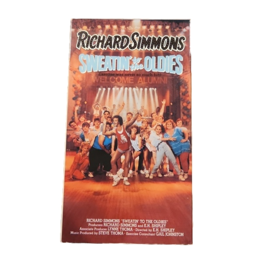 Richard Simmons Sweatin to the oldies VHS